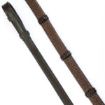 Vortex Biothane Reins With Stoppers Havana