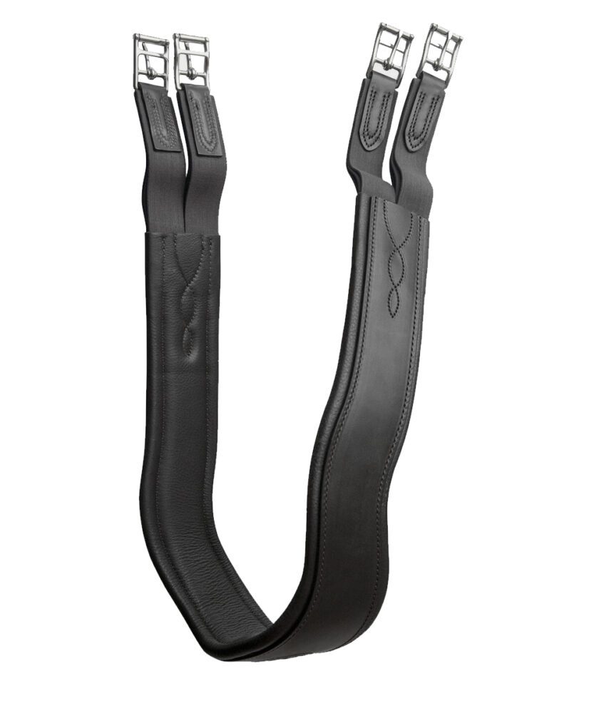 Vortex Leather Anatomical Girths | Vortex Equestrian