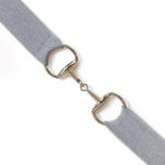 Sienna Elasticated Snaffle Bit Belt – Grey
